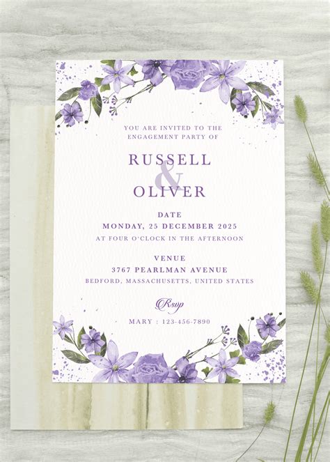 Canvas Invitation Templates