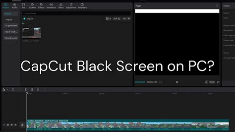 Capcut Template Black Screen