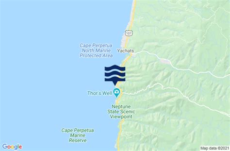Cape Perpetua Tide Chart