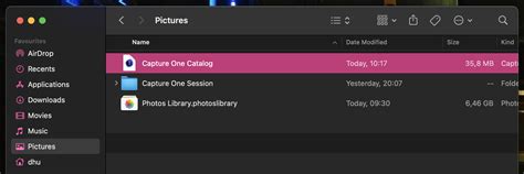 Capture One Change Catalog Location