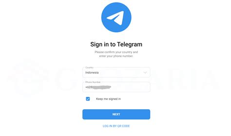 Cara Login Telegram di PC (melalui web browser)