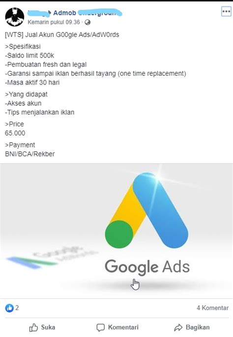 Potensi Penyiaran Google Ads