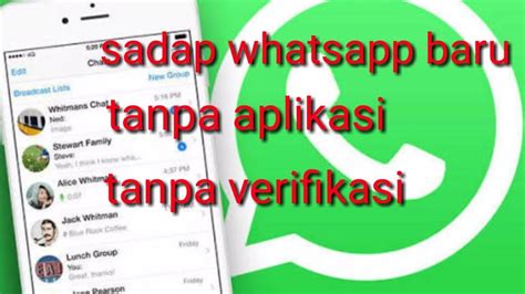 Cara Sadap WhatsApp