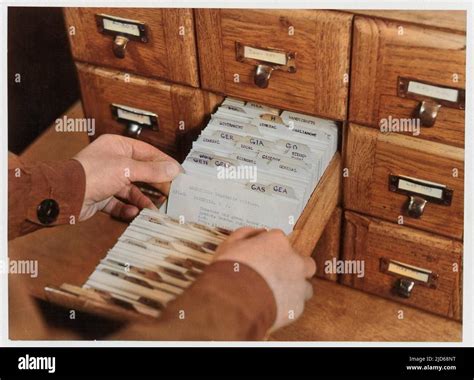 Card Cataloging Or Dewey Decimal System