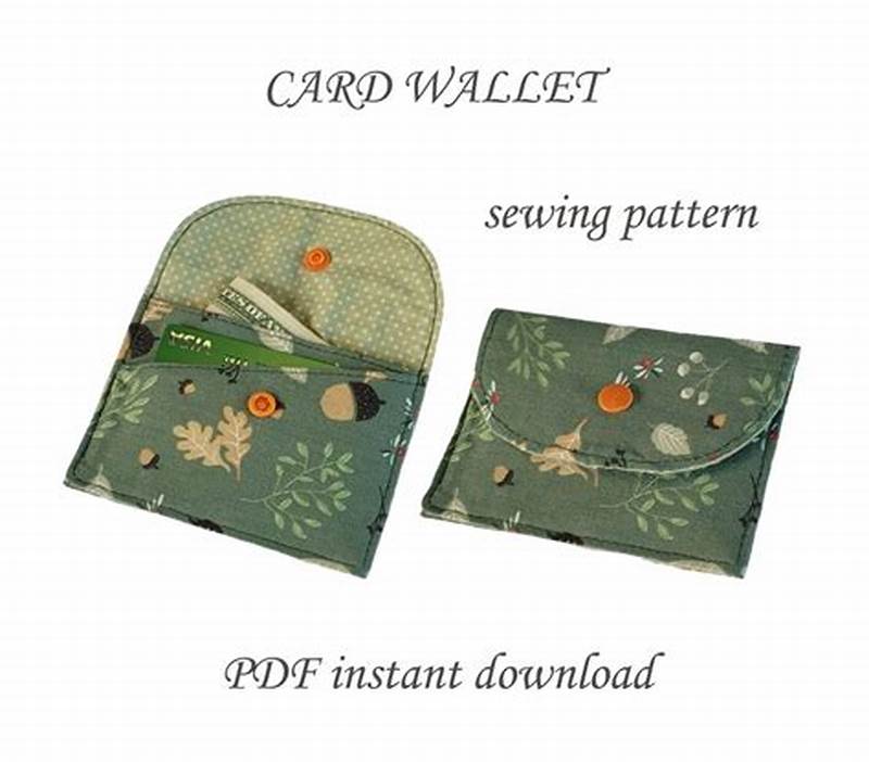 Card Wallet Pattern