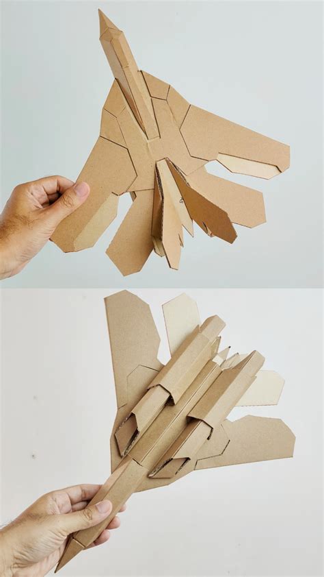 Cardboard Plane Template