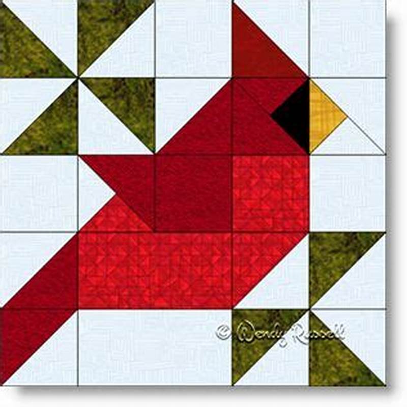 Cardinal Quilt Pattern