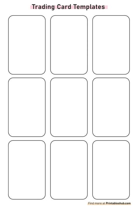 Cards Template Free