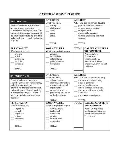 Career Assessment Inventory