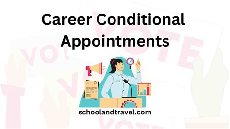 Career Conditional Appointment
