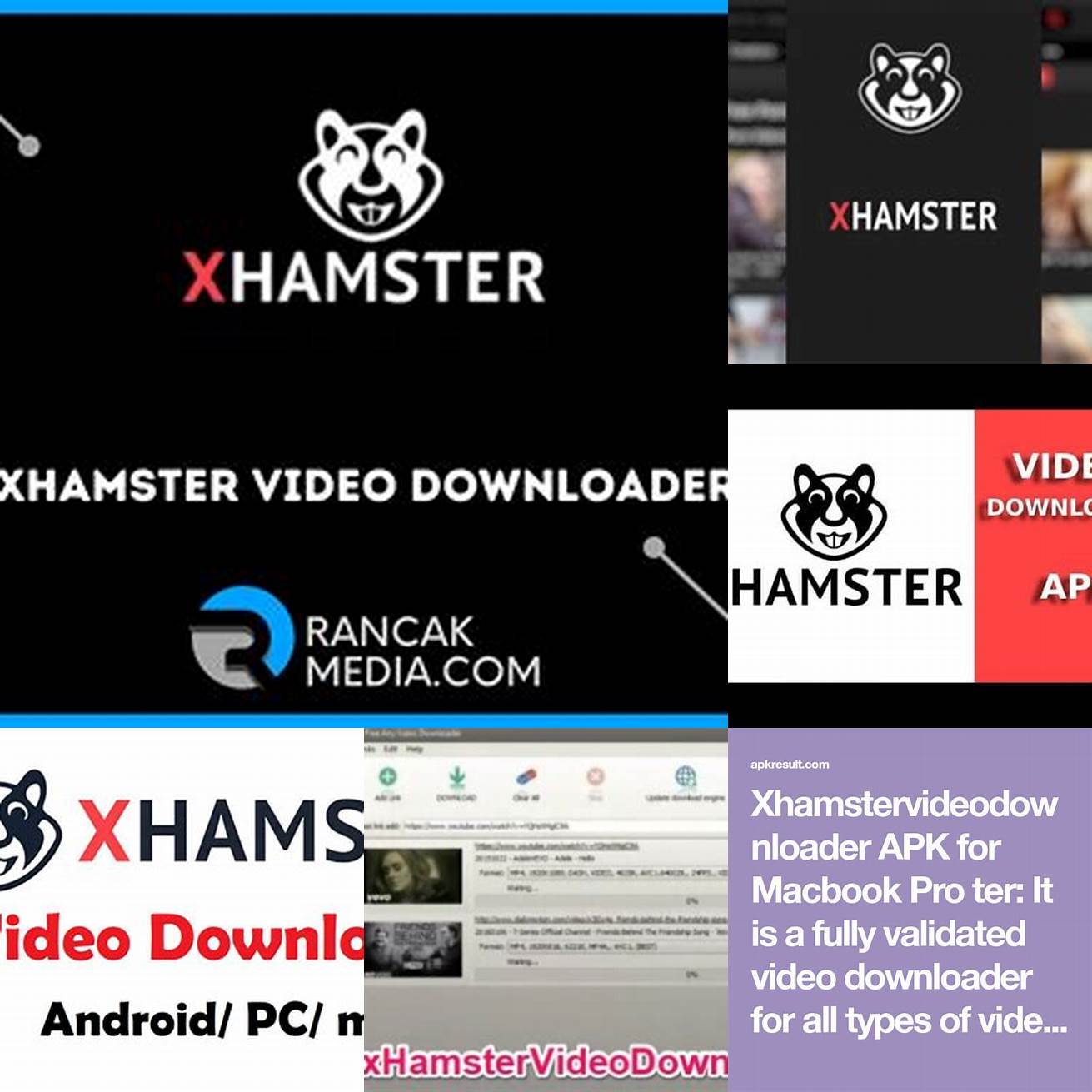 Cari file apk Xhamstervideodownloader di internet
