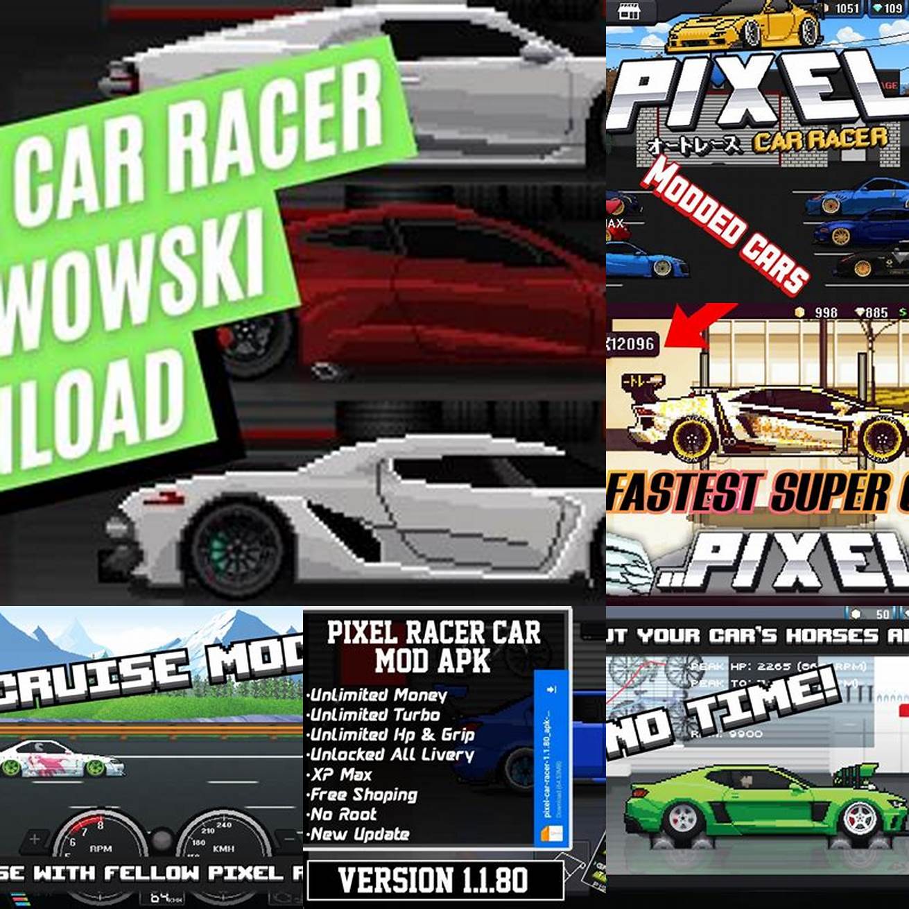 Cari situs web terpercaya yang menawarkan unduhan Pixel Car Racer Mod Apk