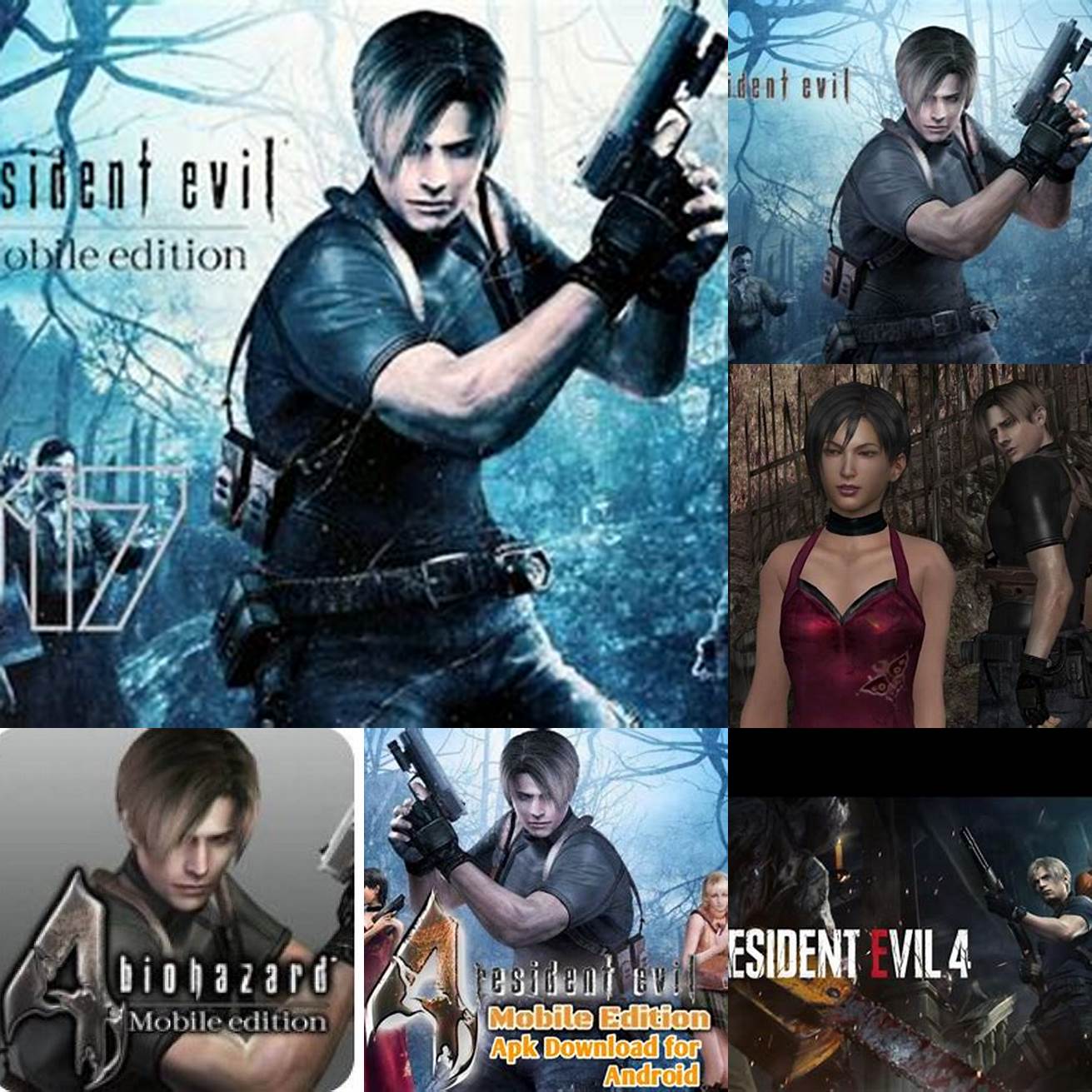 Cari situs yang menyediakan file APK Resident Evil 4