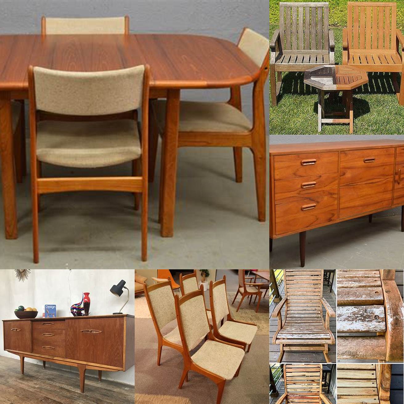 Caring for Your Vintage Teak Furniture