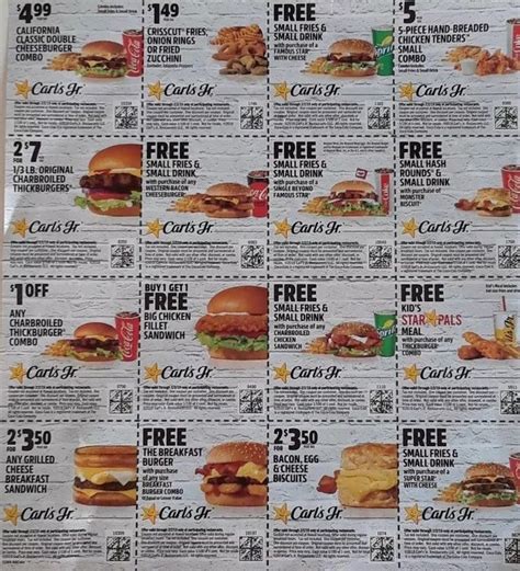 Carls Jr Coupons Printable