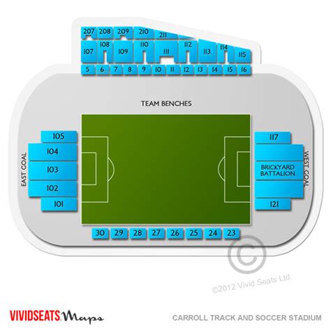 Carroll Stadium Seating Chart