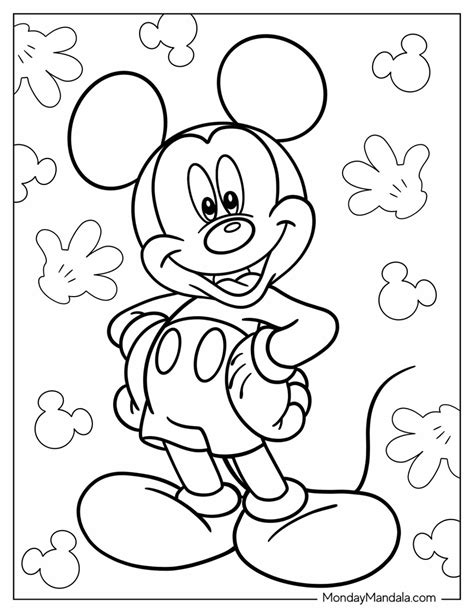 Cartoon Colouring Pages Printable