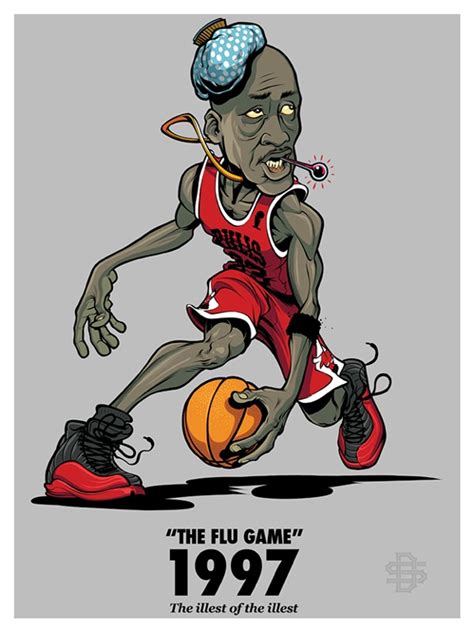 Cartoon Michael Jordan