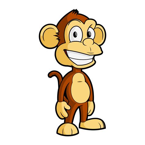 Cartoon Monkey Clip