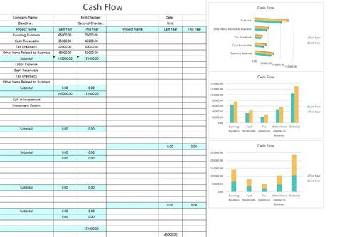 Cash Flow Template Xls