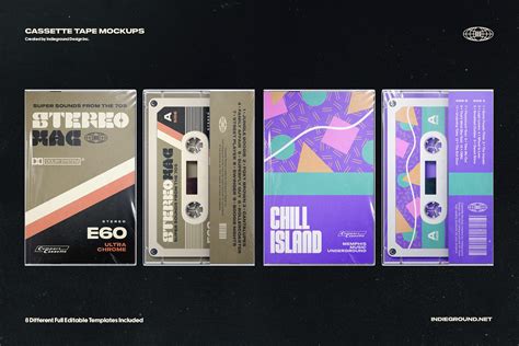Cassette Label Template