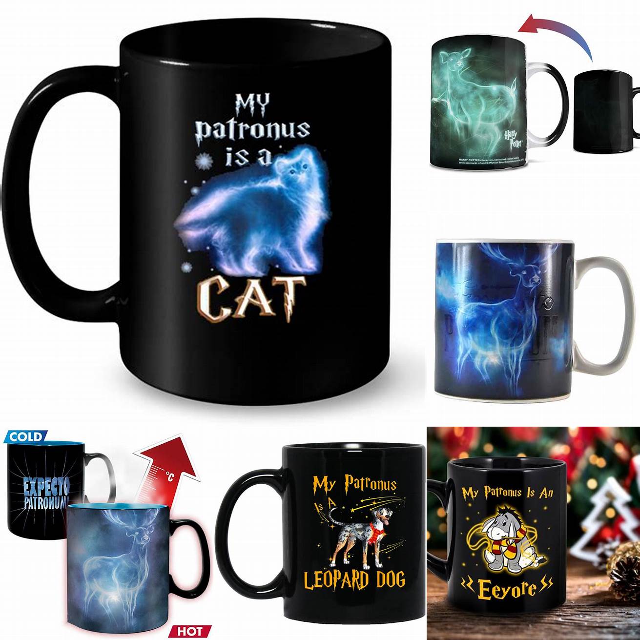 Cat Patronus Mug