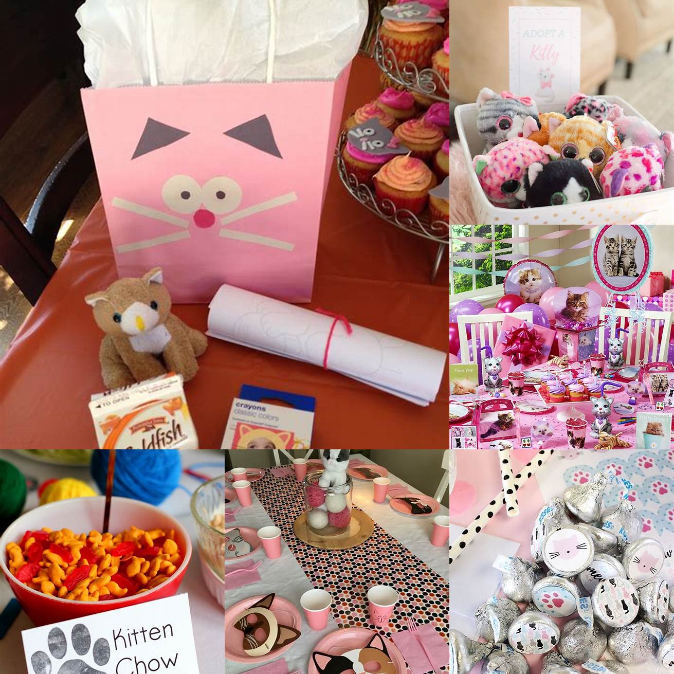 Cat Themed Party Favors
