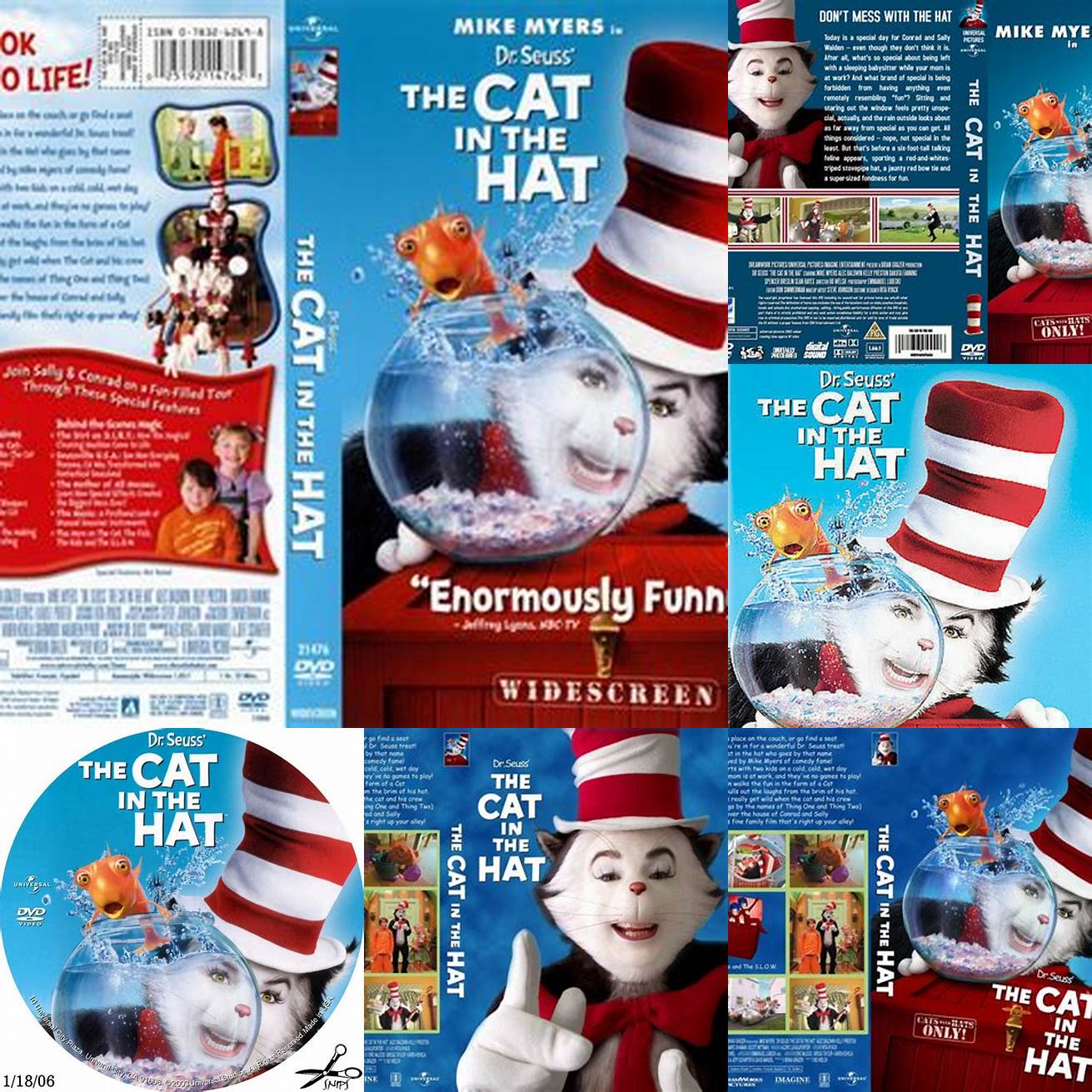 Cat in the Hat DVD Cover