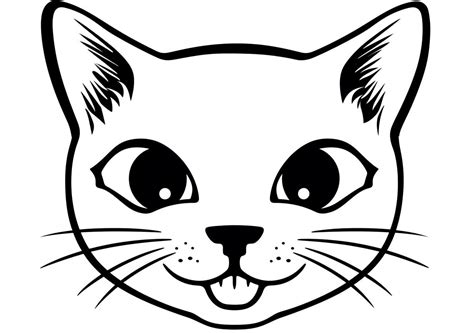 Cat Face Printable