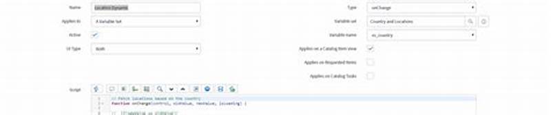 Catalog Client Script Not Working In Service Portal