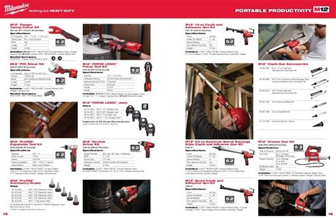 Catalog Milwaukee Tools