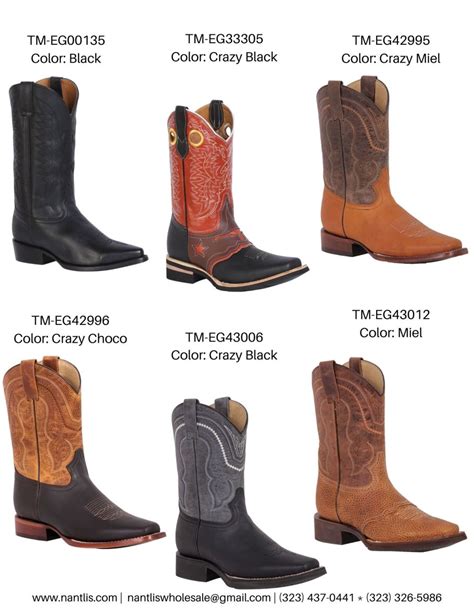 Catalogo De Botas Vaqueras