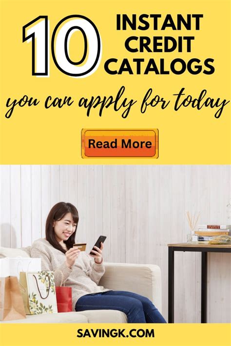 Catalogs That Give You Credit
