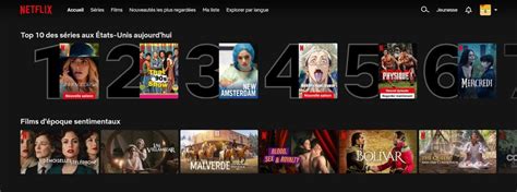 Catalogue Americain Netflix
