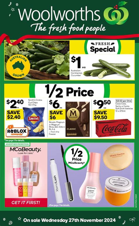 Catalogue For Woolworths