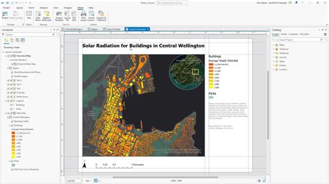 Catalogue Text Too Small In Arcgis