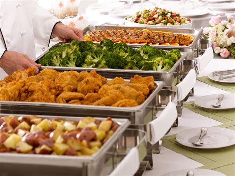 Catering food
