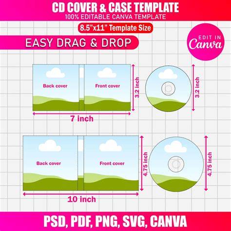 Cd Jewel Case Cover Template