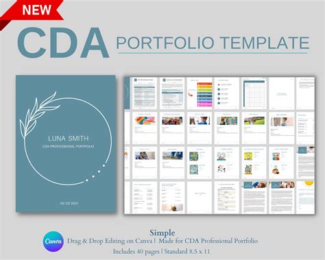 Cda Portfolio Template
