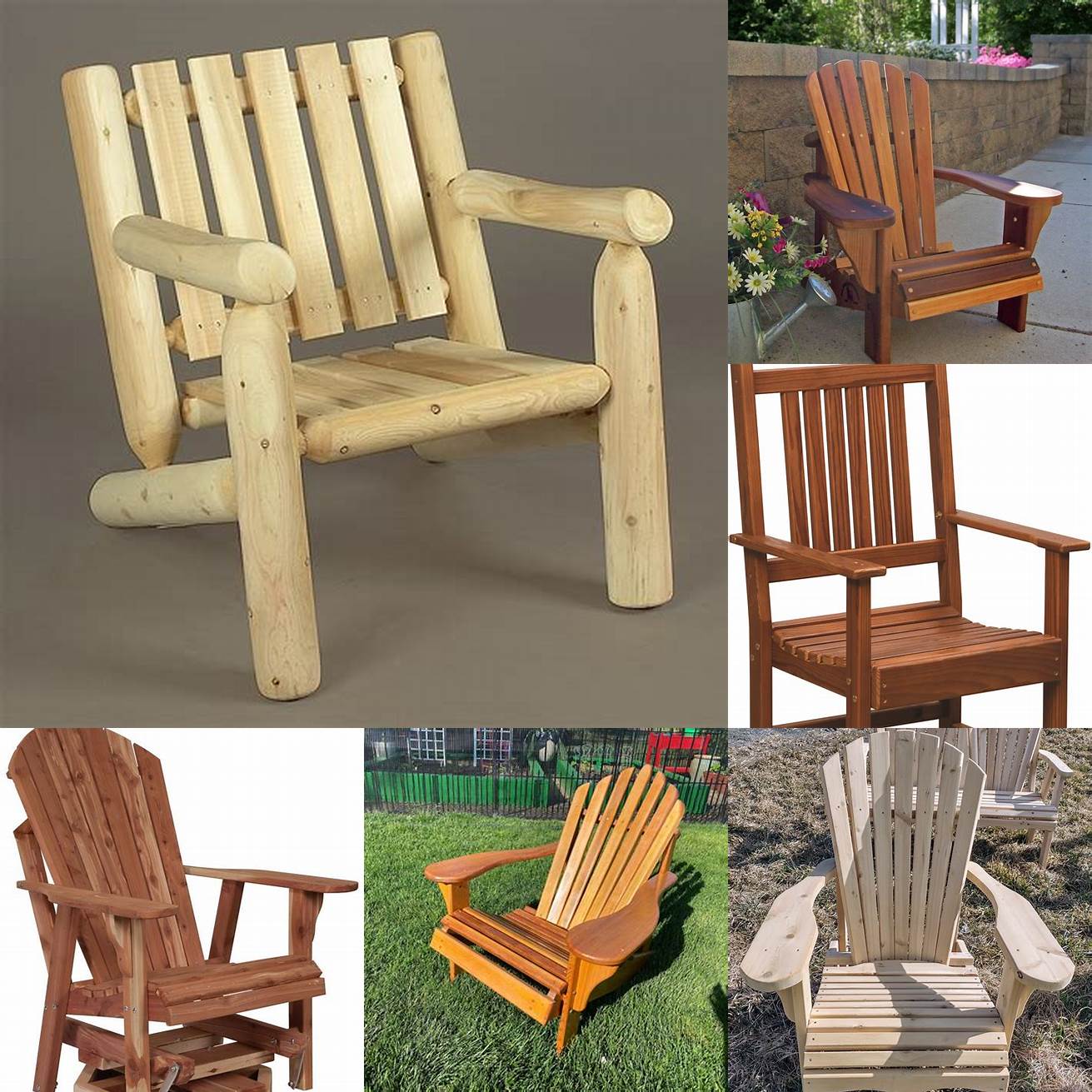 Cedar armchair