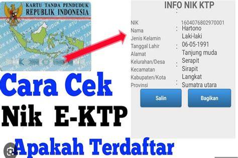 Cek KTP Online