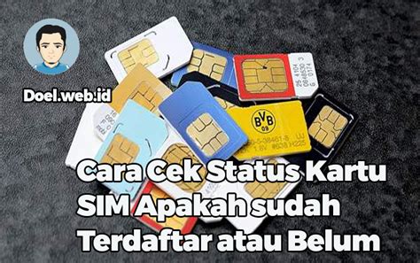 Cek Kartu SIM