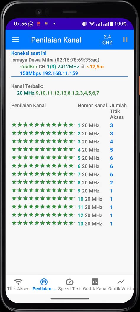 Cek Koneksi Internet
