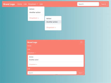 Center content in responsive bootstrap navbar