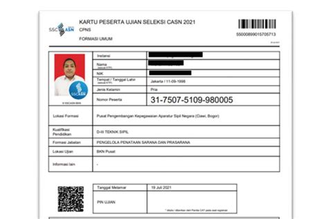 Cetak Kartu Ujian Adalah Bukti Legal Indonesia
