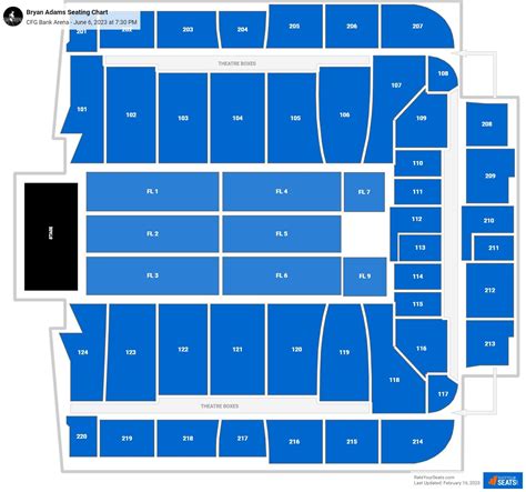 Cfg Bank Arena Seating Chart With Rows