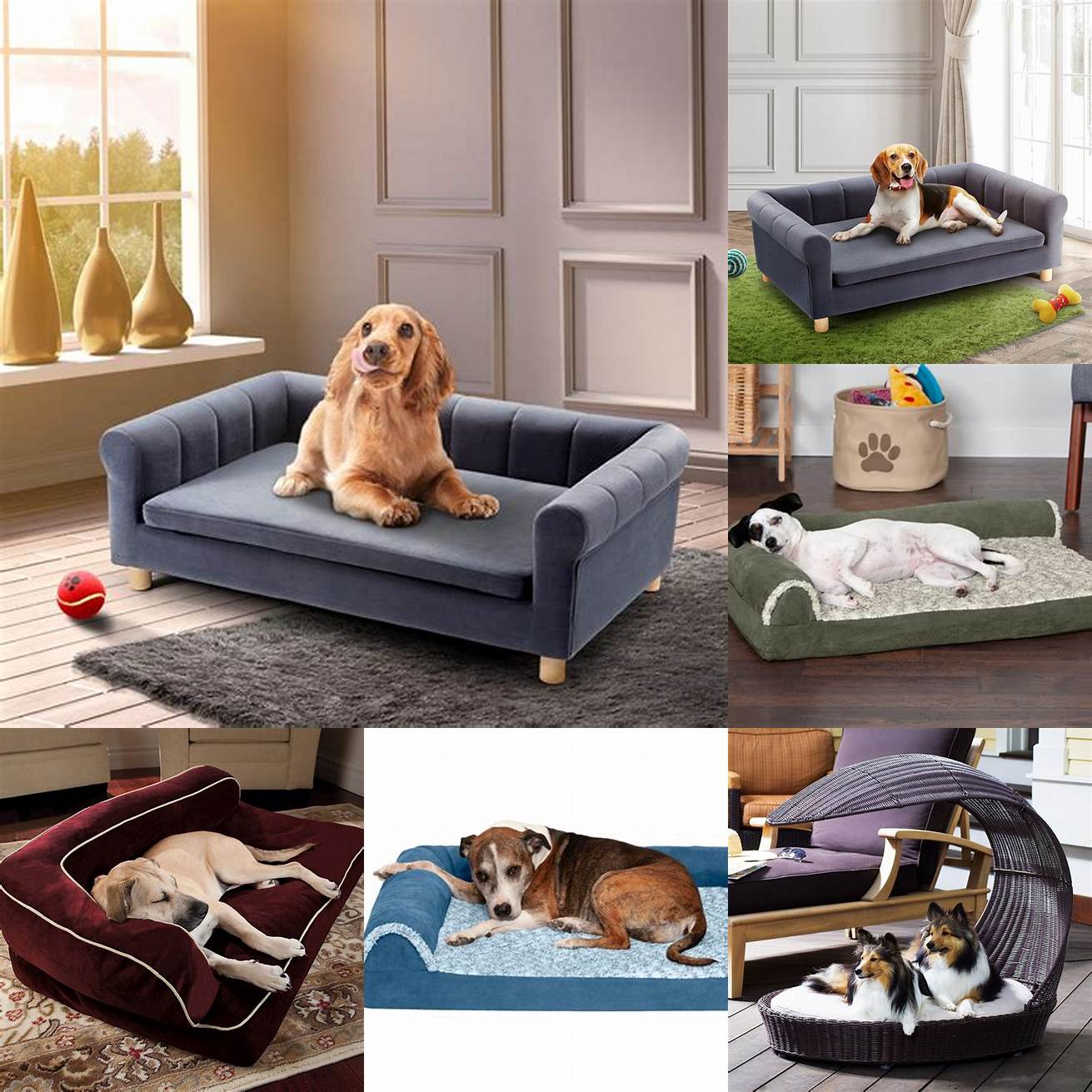 Chaise Lounge Dog Bed
