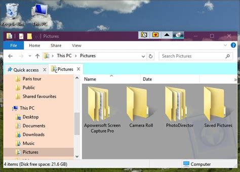 Change File Explorer Window Color