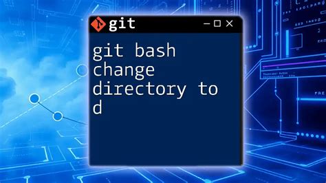 Change drive in git bash for windows