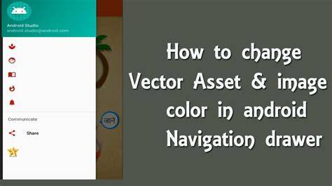 Change fill color on vector asset in Android Studio